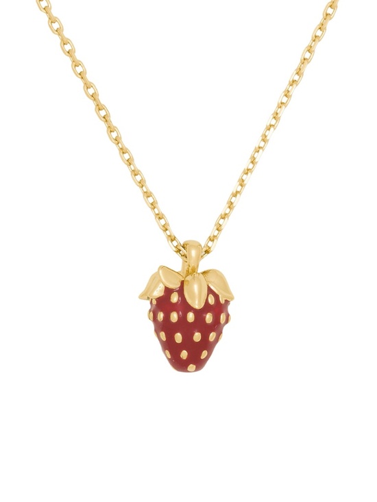 Kate Spade Jewelry - Kate Spade Strawberry Charm Pendant Necklace NWT